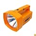 Dorcy 41-1035 Weather Resistant Rechargeable Xenon Flashlight Lantern with Spotlight, 102-Lumens, Yellow Finish