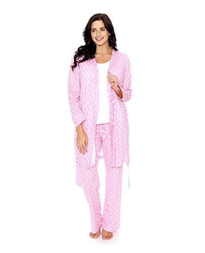 Baby Be Mine Maternity/Nursing PJ Set With Matching Robe