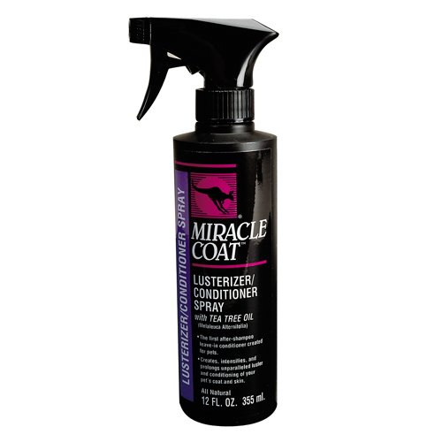 Miracle Coat Lusterizer and Conditioner Dog Spray 1 Gallon Thomas H. Kittlekie Miracle Coat Lusterizer and Conditioner Dog Spray 1 Gallon Thomas H. Kittlekie