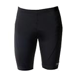 Aeroskin Long Short In Solid Colors with Side Panels - Drawstring and Grippers Black - Medium