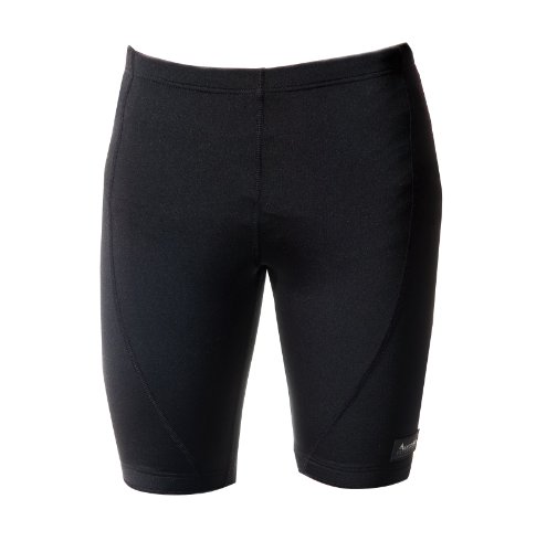 Aeroskin  Long Short In Solid Colors with Side Panels, Drawstring and Grippers (Black, XX-Large) On Sale
