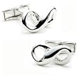 Infinity Symbol Cufflinks - Classic Style Formal Wear - Cufflinks
