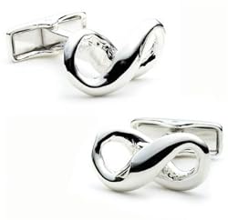 Infinity Symbol Cufflinks - Classic Style Formal Wear - Cufflinks