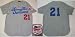 1954 Santurce Cangrejeros Road Throwback Baseball Jersey (Roberto Clemente) (Sizes Small - 2XL)