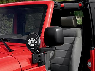 Jeep Wrangler Doors Off Left Side Mirror