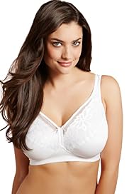 Non-Wired Maximum Support Paradise Embroidered Non-Padded Bra DD-G Bra