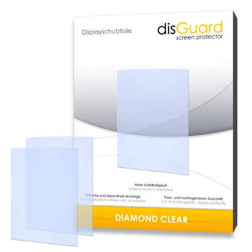 2 x disGuard Diamond Clear Displayschutzfolie