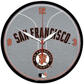 San Francisco Giants Round Clock