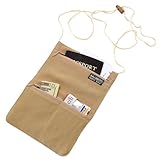 McNett Silk Neck Wallet, Gold