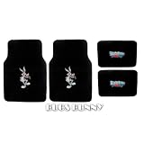 4pc Looney Tunes Bugs Bunny Front and Rear Floor Mats for Car Suv Truck 