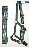 NEW Nylon Halter w/ Black & White Overlay