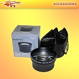 74MM 0.45X WIDE ANGLE & MACRO F/ SONY H7 H9 H50 W/ TUBE