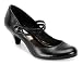 Buffalo 7332-288 Damen Pump Glattleder schwarz