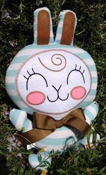 Baby Blueberry Easter Bunny Designer Plush Rabbit