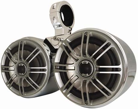 Polk Double Barrel Speaker- Universal Insert, Polished/Anodized