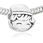 Happy Girl 925 Sterling Jewelry Beads Fits Pandora Charm Bracelet