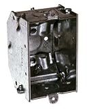 RACO INC 473 STEEL SWITCH BOX WITH ROMEX CLAMPS(pack of 20)