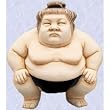 Basho Sumo Wrestler Great Gift Sculpture statue mawashi (The Digital Angel)