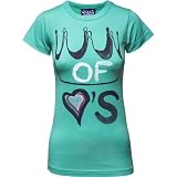 Alice in Wonderland Queen of Hearts Juniors T-Shirt by Junk Food