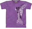 Giraffe Family T-Shirt by The Mountain 100% Cotton Short Sleeve Shirt fits Kids, Teens & Adults
