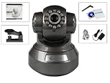 Esky C5900 Wifi H264 IP Camera w/ Pan & Tilt, Night Vision, 2 Way Audio on Apple Mac, Windows, @gmail compatible. Micro Sd Slot