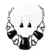 Hematite Black Stone Metal Casting Fashion Necklace Set