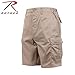 Rothco Tactical BDU Shorts - Rugged Outdoor Hiking Camping Cargos Comfortable - Khaki - 4XL