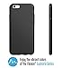 iPhone 6 Case, FlexionTM [Euphoria Series] Ultimate Protection Scratch Proof Soft Interior Vibrant Hard Case for iPhone 6 / 6S (4.7) **Lifetime Warranty** (Black)