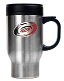 NHL Carolina Hurricanes Stainless Steel Travel Mug - Primary Logo