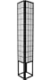 Best Price Bargain Inexpensive Cheap Discount - 6ft. Japanese Wood & Paper Shoji Floor Lamp - Black