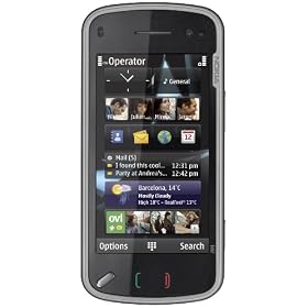 Nokia N97 (UMTS, GPS, WLAN, Nokia Maps, 5 MP) Handy ohne Vertrag, ohne Branding, kein Simlock