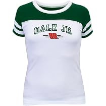 Dale Earnhardt Jr NASCAR Short Sleeve Ladies Tee