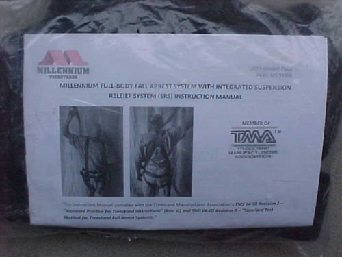 Millenium Full-body Fall Arrest System with Integrated Suspension- Treestand Safety Harness