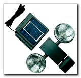 Solar-Powered Floodlight with Motion Sensor