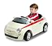 Motorama Jr Fiat 500 Ride-on Car (White)