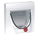 Staywell/ Petsafe Manual 4-Way Locking Classic Cat Flap with Tunnel, White