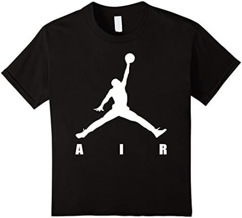 Kids Air T Shirt 10 Black