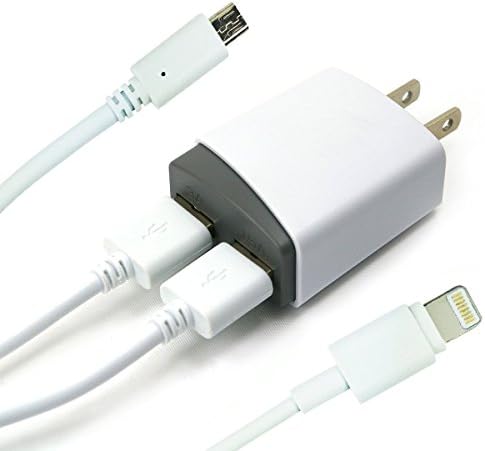 For Samsung Galaxy Note5 N9200 On7 G6000 W2015 Dual USB Faster Travel Wall Charger &amp; Two Cables Microusb quick charge 100-240 volt 2 Port Power Adapter AC Home Smartphones