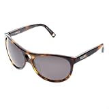 MOSCHINO SUNGLASSES DESIGNER FASHION WOMENS AUTHENTIC TORTOISE FRAME|GREY LENS MO50002