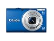Canon PowerShot A4000 IS 16.0 MP Digital Camera with 8x Optical Image Stabilized Zoom 28mm Wide-Angle Lens with 720p HD Video Recording and 3.0-Inch LCD (Blue)