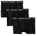 BOSS Hugo Men's 3-Pack Cotton Trunk, Black, Medium