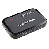 Full HD Media Player Center RM/RMVB/AVI/MPEG Multi Media Video Player 1080P with HDMI YPbPr VGA AV USB SD/MMC Port Remote Contro