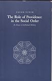 The role of providence in the social order : an essay in intellectual history