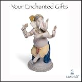 Lladro Dancing Ganesha Porcelain Sculpture
