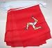6m 20 Flag Isle Of Man Manx Material Bunting_s-1