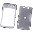 RIM BlackBerry Storm 2 9550 Verizon Snap On Protector Hard Case Transparent Smoke Grey