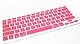 USA Pink Keyboard Silicone Skin Cover use for Apple Macbook Air (13 USA Pink Keyboard Silicone Skin Cover use for Apple Macbook Air (13