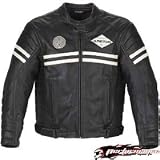 ALPINESTARS DRAGSTER LEATHER JACKET BLACK/WHITE 56 310248-12-56