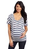 Jules  Jim Women's Maternity Butterfly Sleeve Top With Low Back