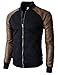 H2H Mens Slim Fit Varsity Baseball Bomber Jacket of Various Styles